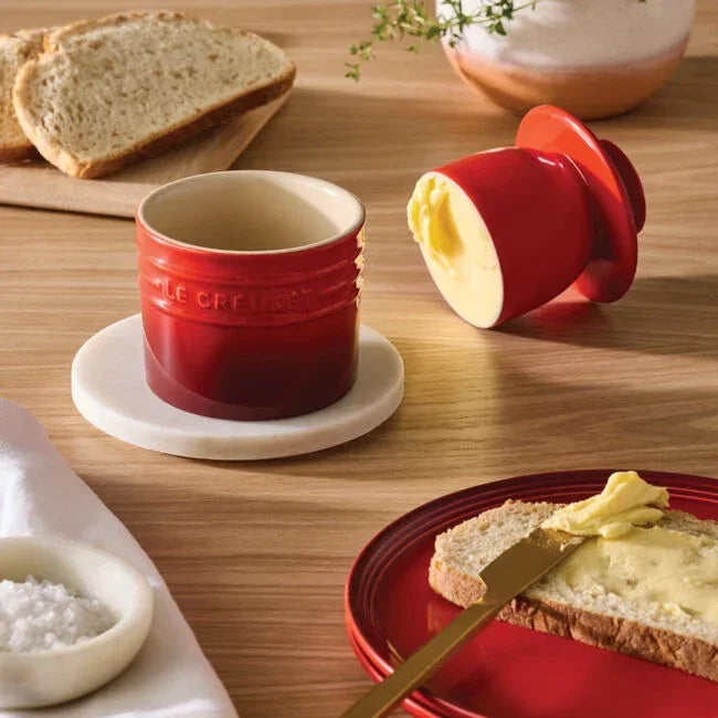 Le Creuset Butter Crock - Cerise