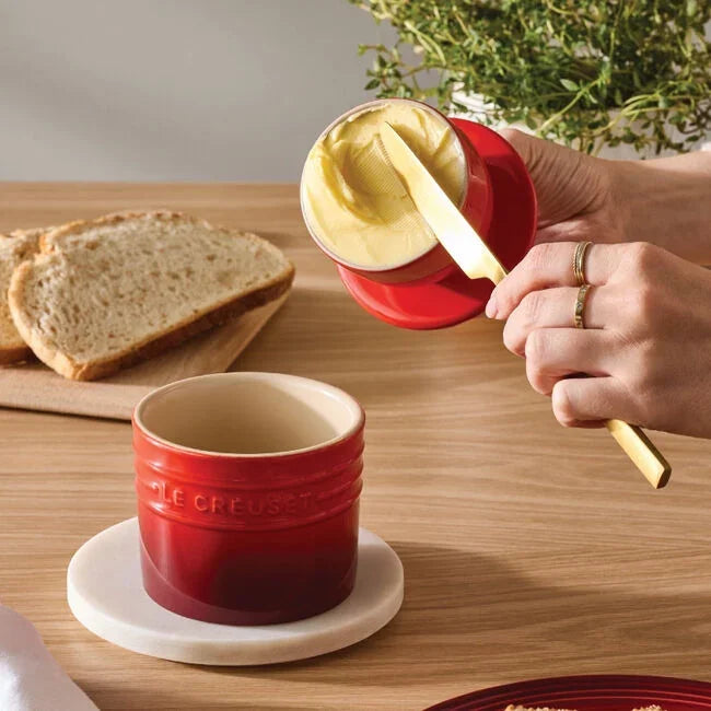 Le Creuset Butter Crock - Cerise