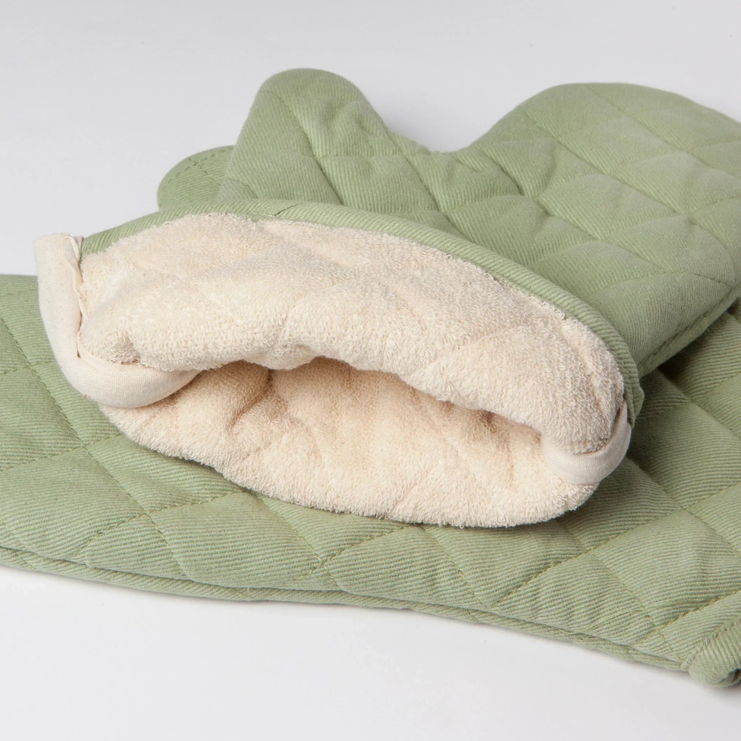 Superior Sage Green Oven Mitt - Marcel’s Culinary Experience