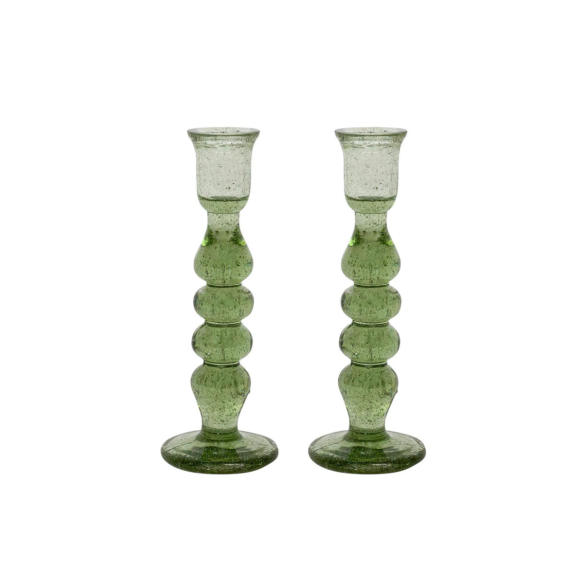 Juliska Provence 7' Candlestick Basil, set of 2