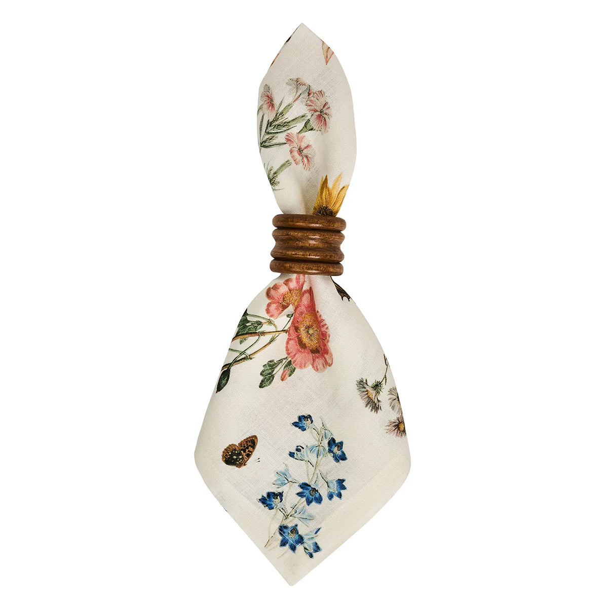 Juliska Floral Garden Linen Dinner Napkins - Set of 4