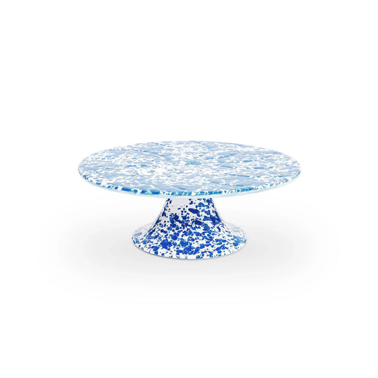 Splatter Enamelware Cake Stand