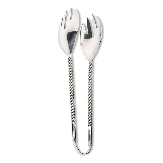 Twist Handle Salad Tongs-10.5"L