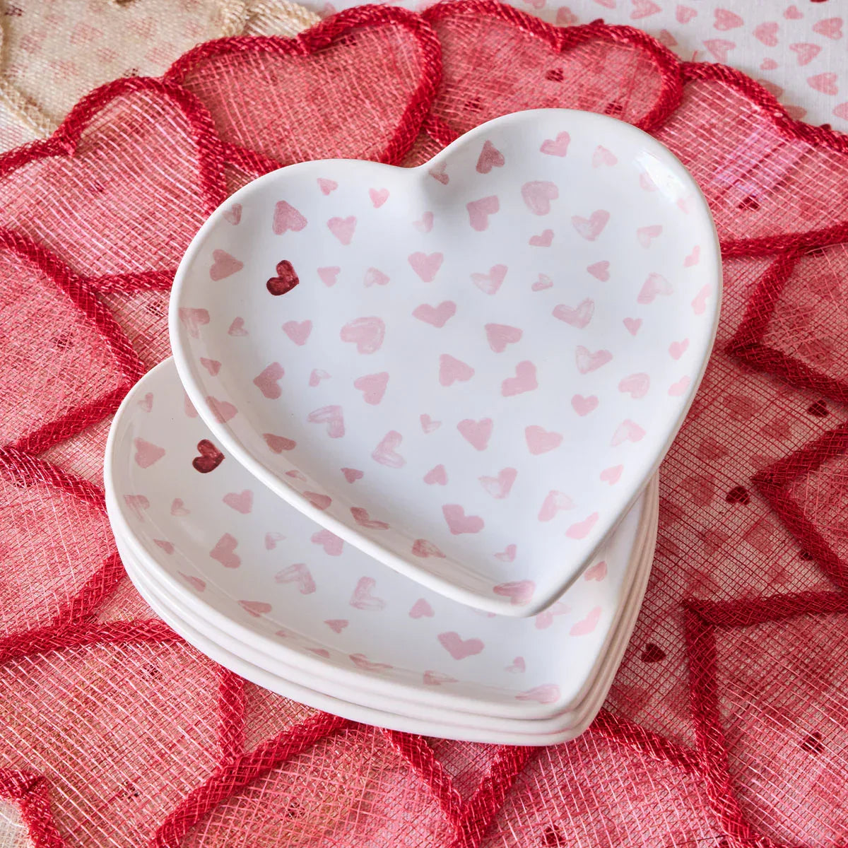 Juliska Love You More 7" Heart Tray