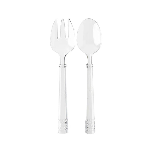 Juliska Isabella Acrylic Salad Servers Set 2pc