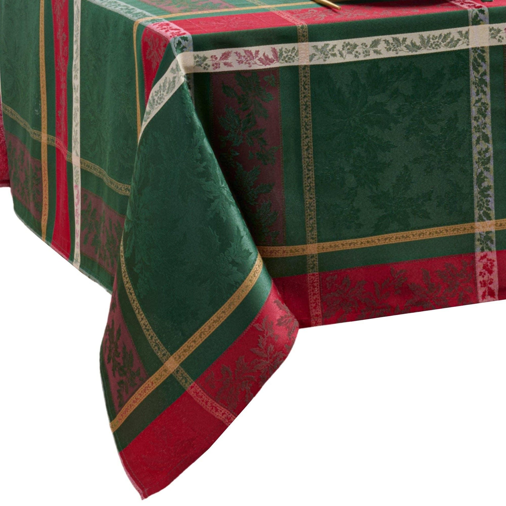 Merry and Festive Jacquard Tablecloth - Marcel’s Culinary Experience