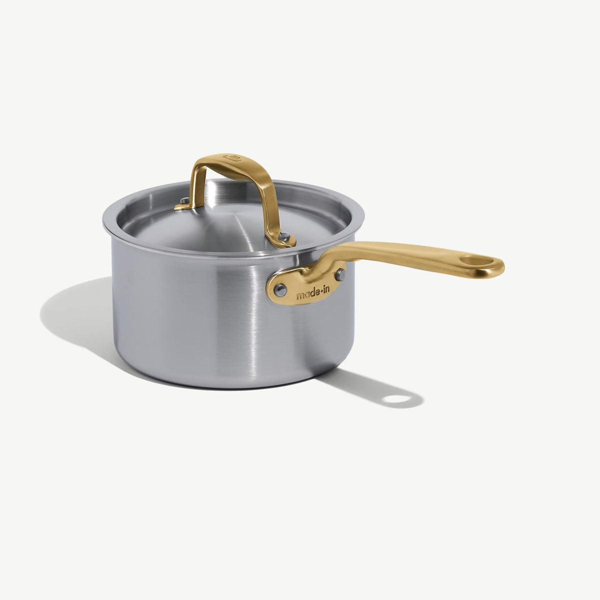 Made In Stainless Clad Saucepan