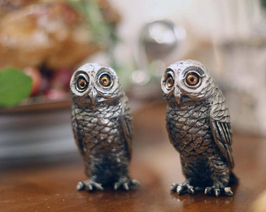 Owl Salt & Pepper Set - Marcel’s Culinary Experience