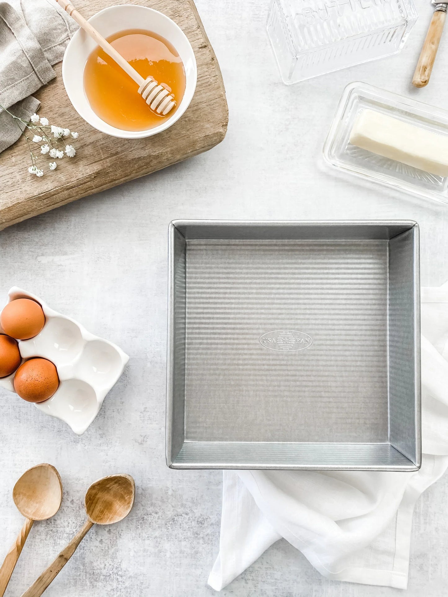 USA Pan Square Cake Pan 9" - Marcel’s Culinary Experience