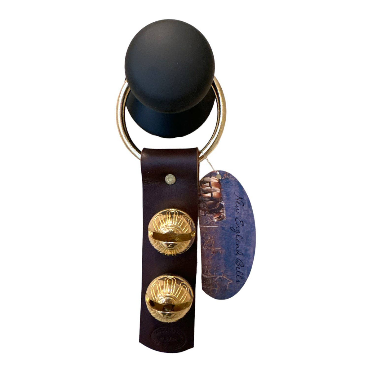 Traditional Strap Bells – #2 Size – 2 Bells on Strap