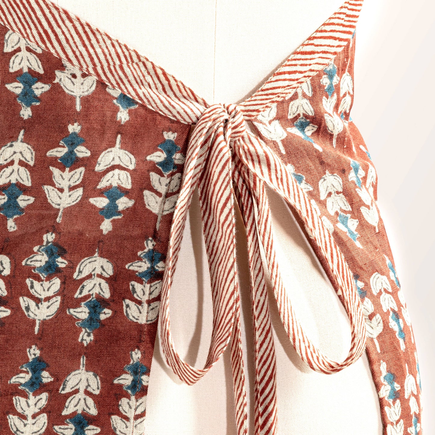 Blossom Block Print Apron