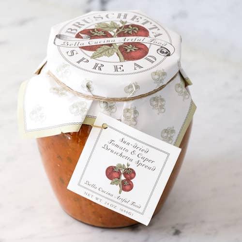 Sun-dried Tomato and Basil Bruschetta- 23 oz. - Marcel’s Culinary Experience