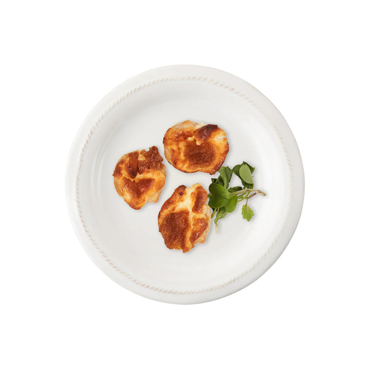 Juliska Berry & Thread Side/Cocktail Plate - Whitewash