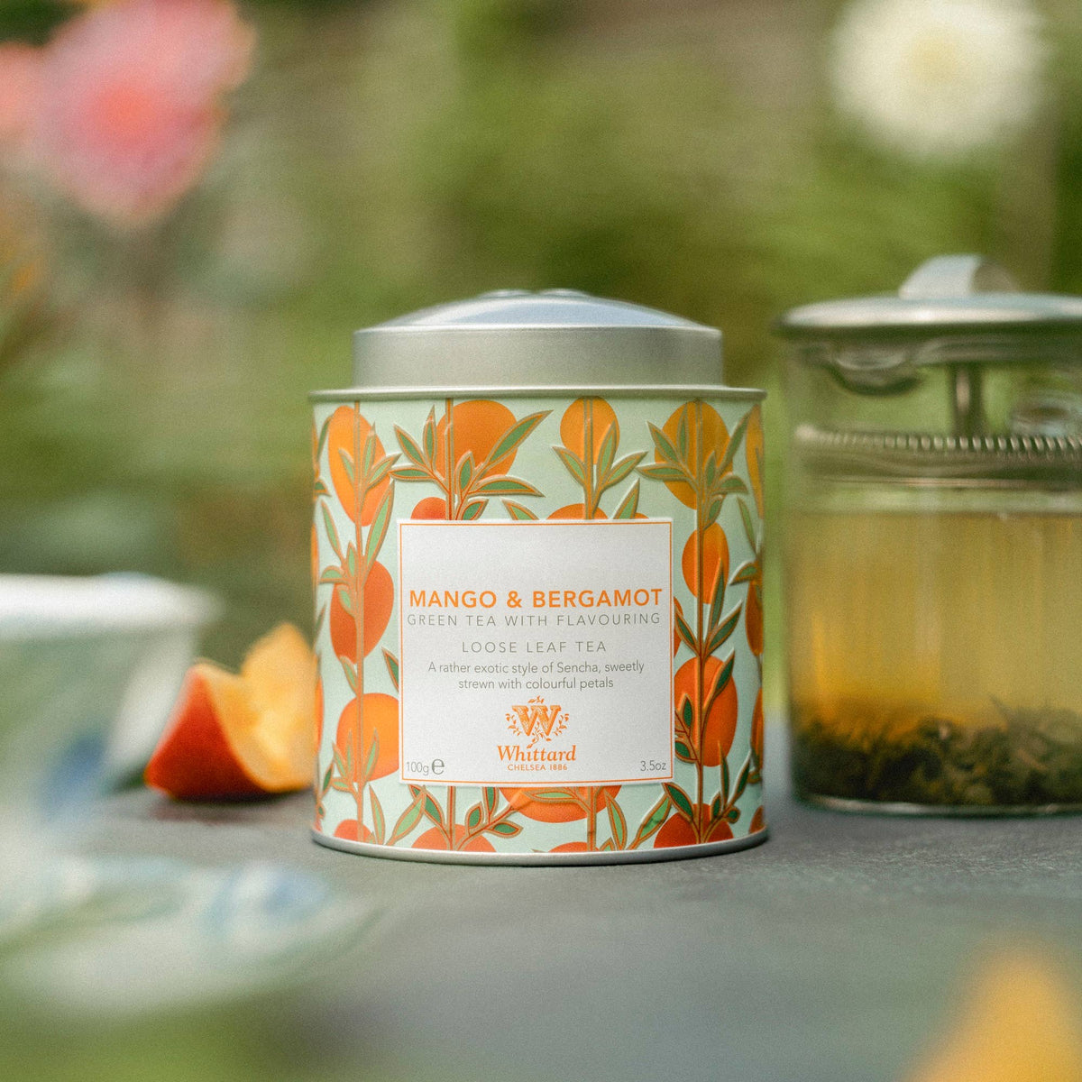 Mango & Bergamot Tea Discovery Caddy 100g loose leaf tea