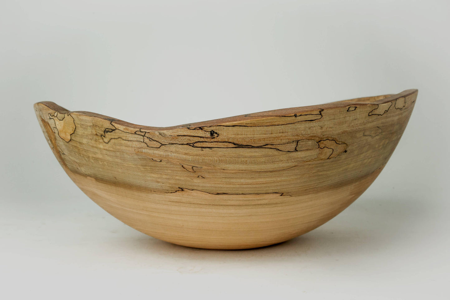 Peterman's 10" SPALTED MAPLE OVAL BOWL - Marcel’s Culinary Experience