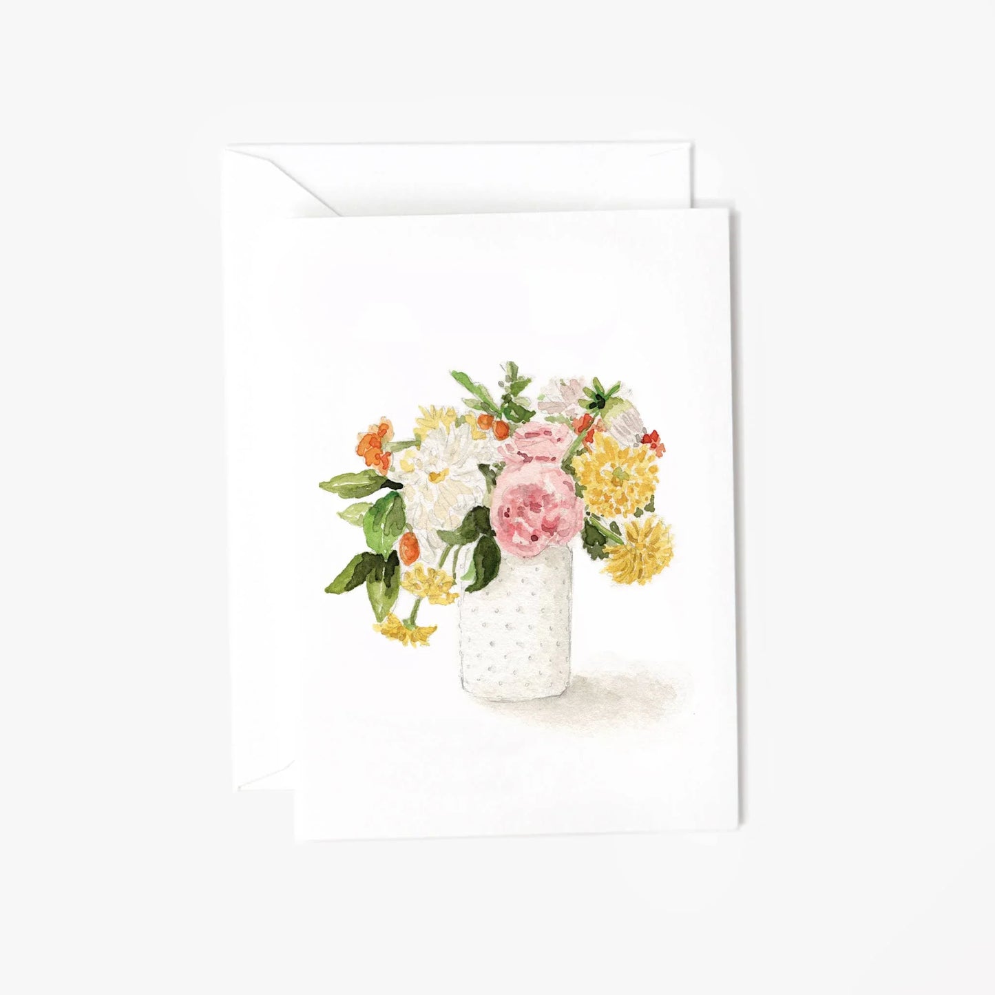 Hobnail bouquet mini notecard - Marcel’s Culinary Experience
