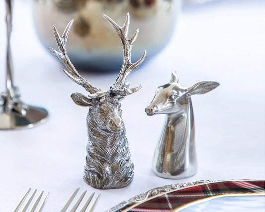 Stag and Doe Salt & Pepper Set - Marcel’s Culinary Experience