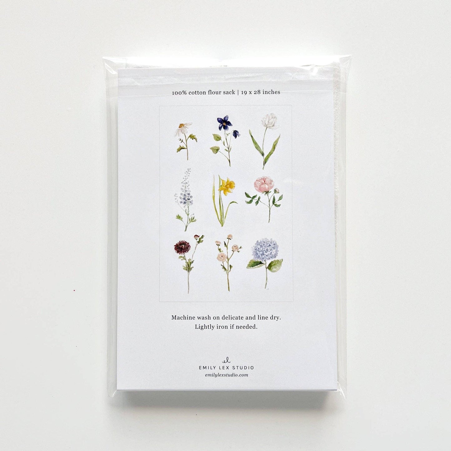 Garden flowers tea towel - Marcel’s Culinary Experience