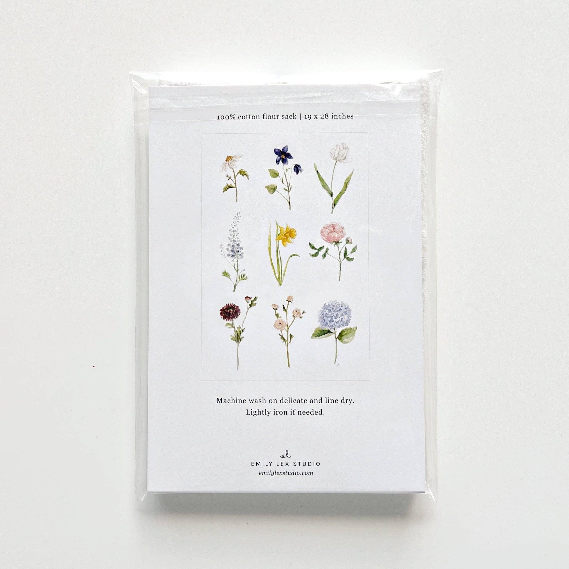 Garden flowers tea towel - Marcel’s Culinary Experience