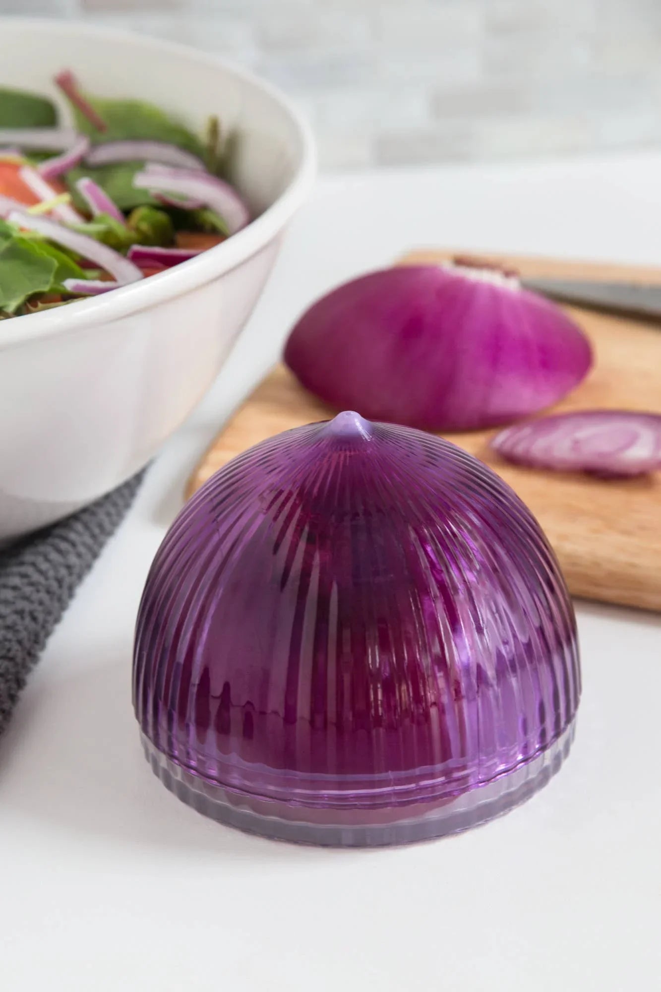 TULZ Onion Save-A-Half, 4" x 4" x 3.5" - Marcel’s Culinary Experience
