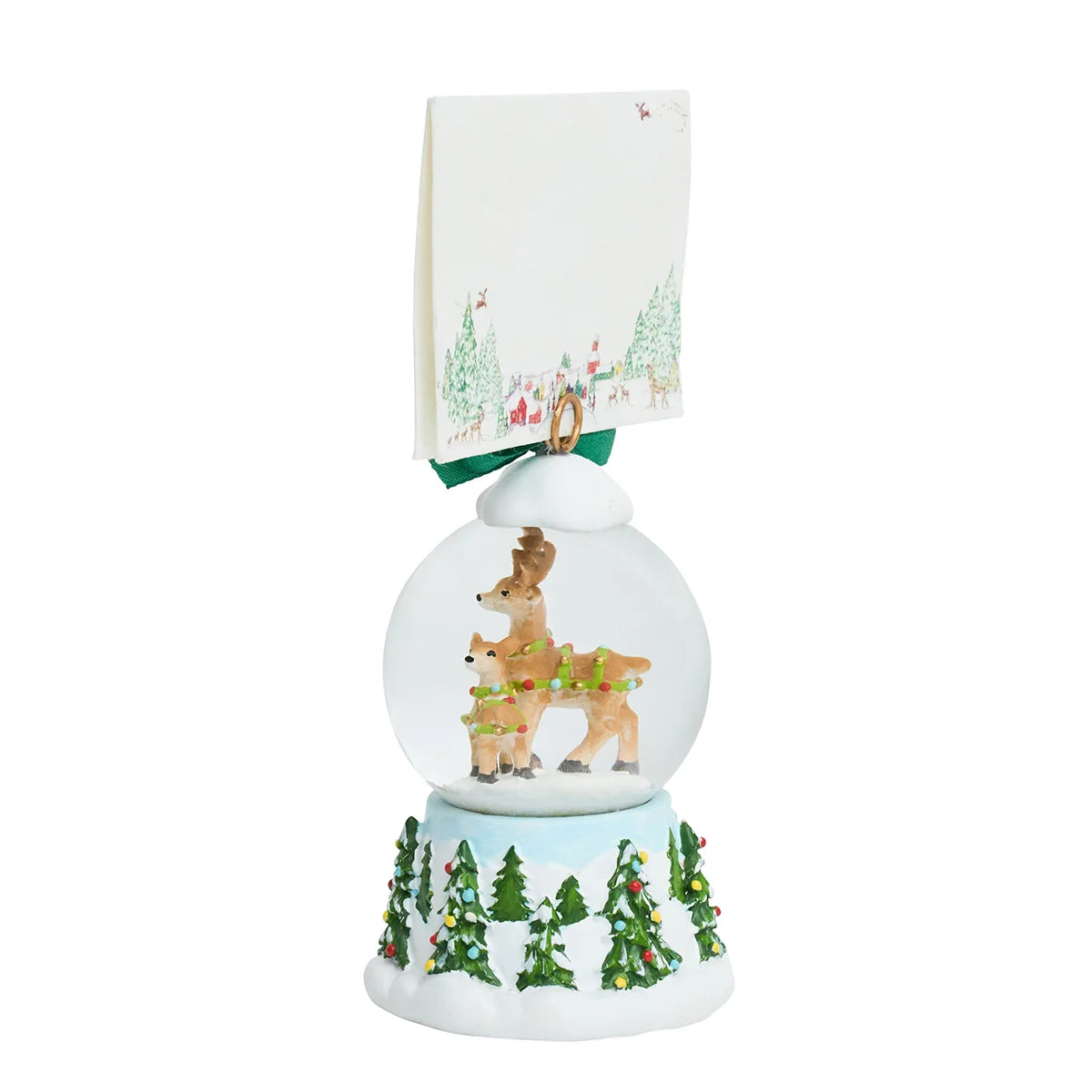 Juliska Berry & Thread North Pole Snow Globe Place Card Holders