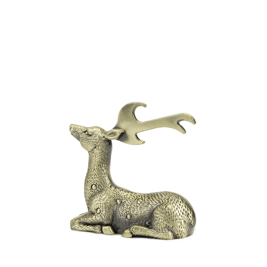 Gilded Brass Finished Deer Beer Bottle Opener - Marcel’s Culinary Experience