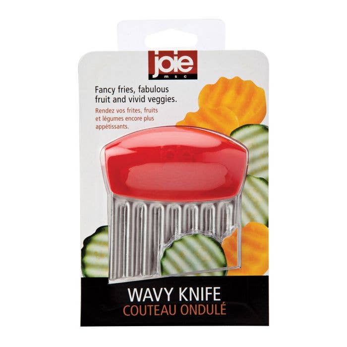 Wave Knife — Crinkle Cut Slicer