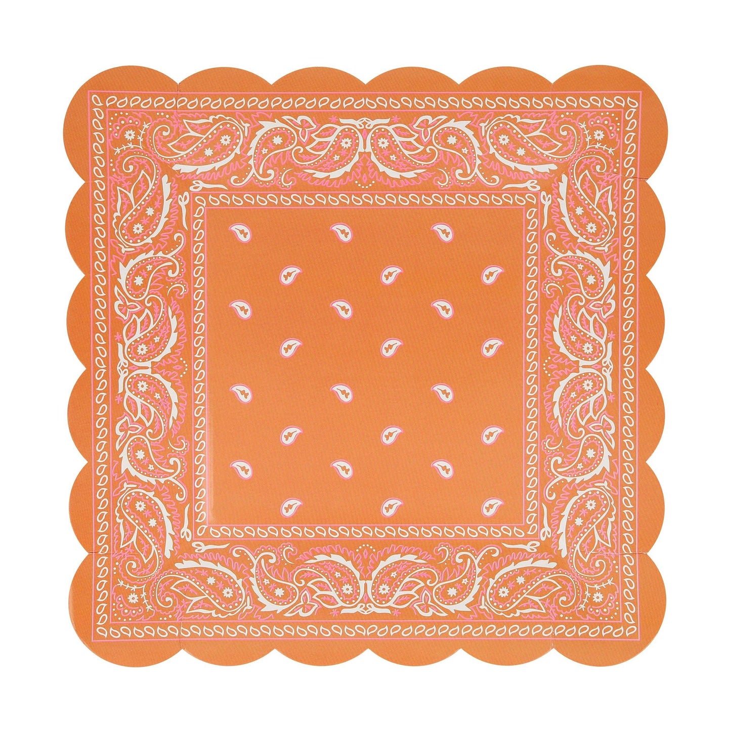 Meri Meri  Western Bandana Square Plates