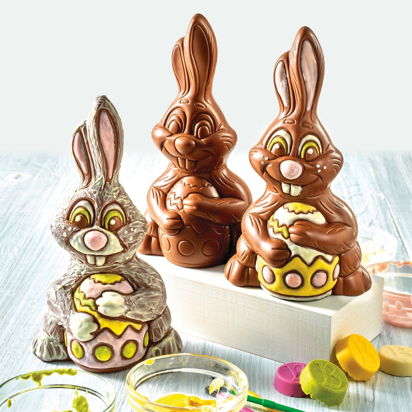 Bissinger's Milk Chocolate Paint-A-Bunny Kit - Marcel’s Culinary Experience
