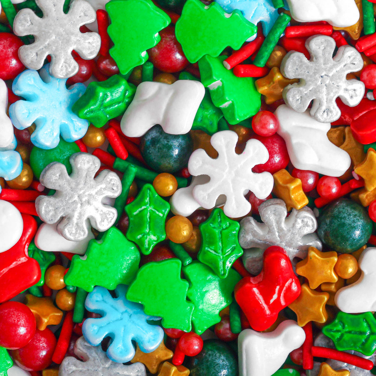 Sprinklemania Christmas Green Sprinkles, 3.5 oz Cube