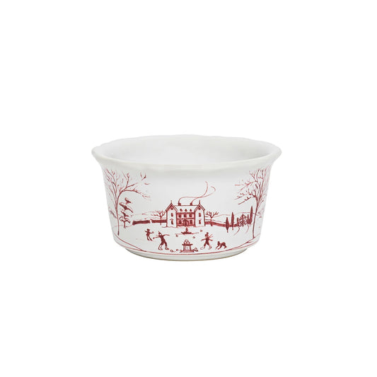 Juliska Country Estate Winter Frolic Ramekin - Ruby
