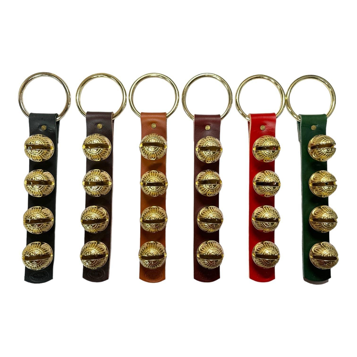 Traditional Strap Bells - #4 Size Bells - 4 Bells on Strap - Marcel’s Culinary Experience