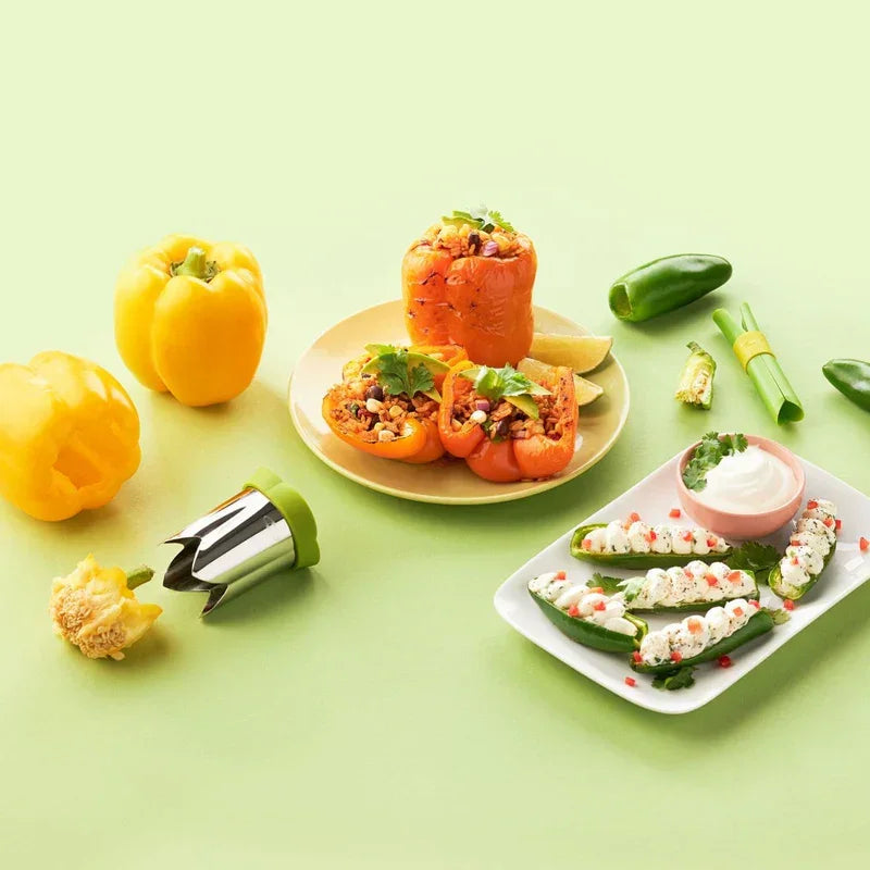 Chef'n QuickCore Plus Pepper Corer Set - Marcel’s Culinary Experience
