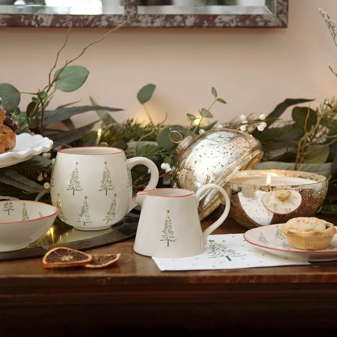Christmas Trees Stoneware Nibbles Bowl - Marcel’s Culinary Experience
