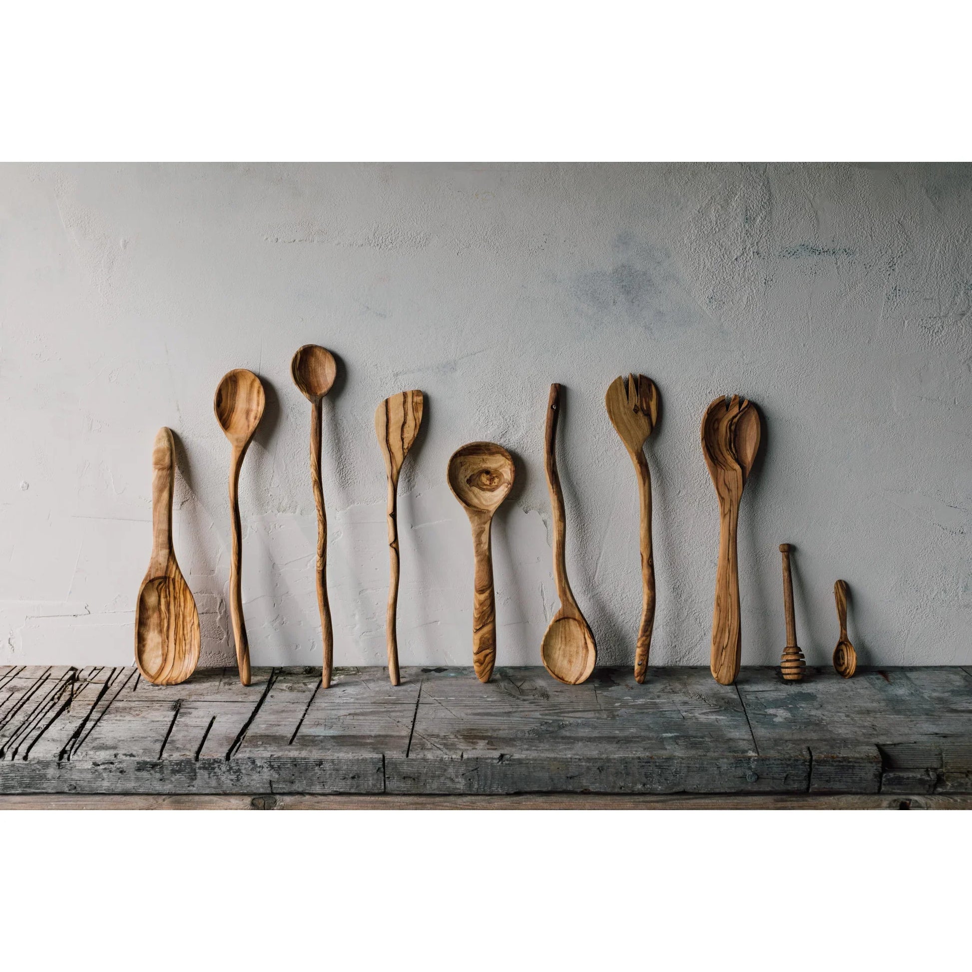 Olive Wood Salt Scoop - Marcel’s Culinary Experience