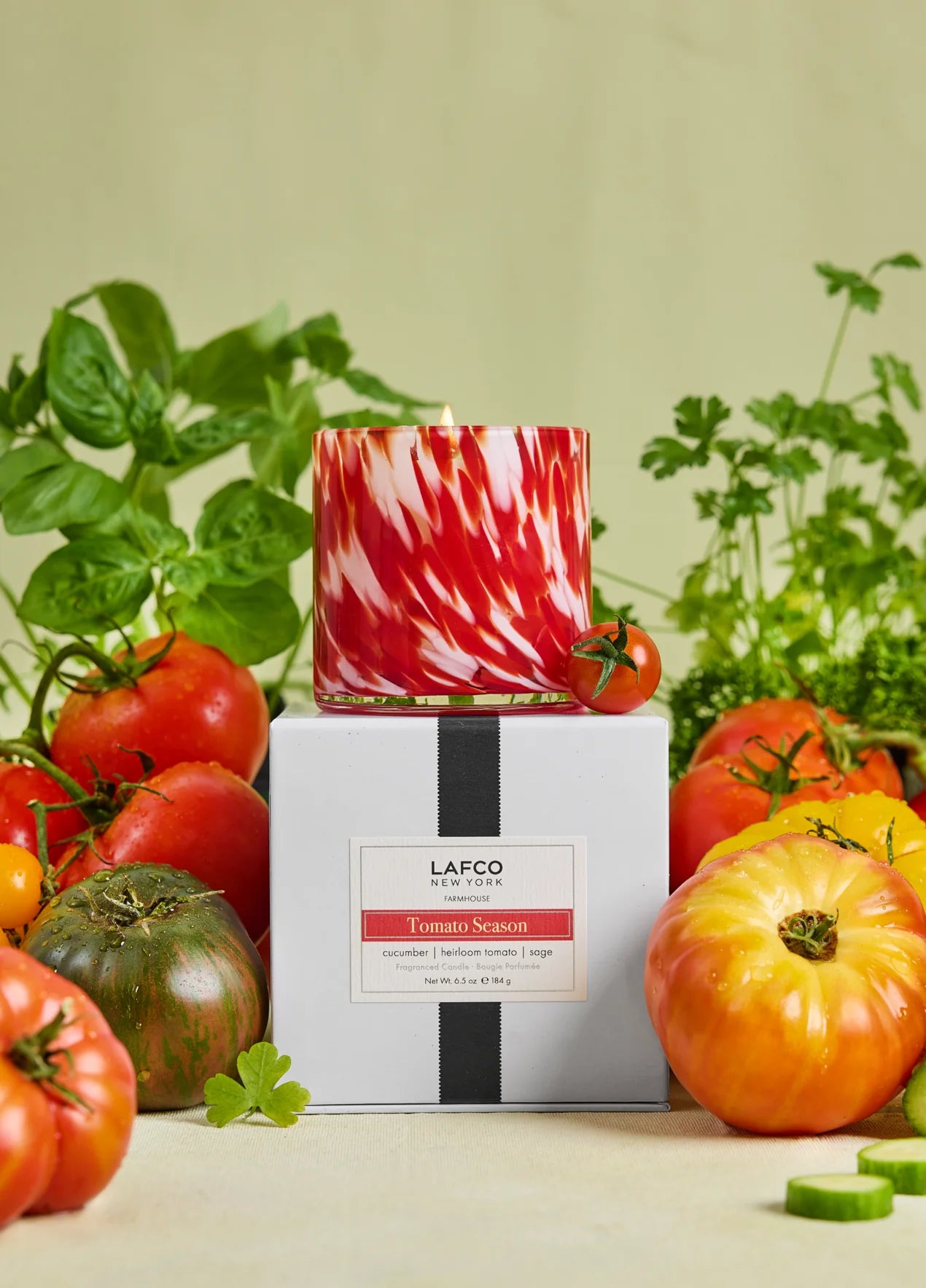 LAFCO Tomato Season Classic Candle - 6.5 oz