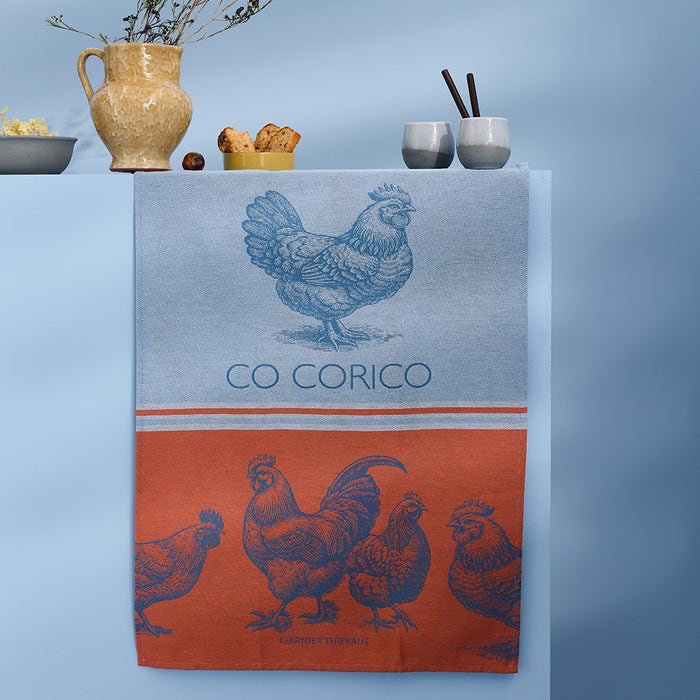 Garnier Thiebaut Co Corico Tango Kitchen Towel