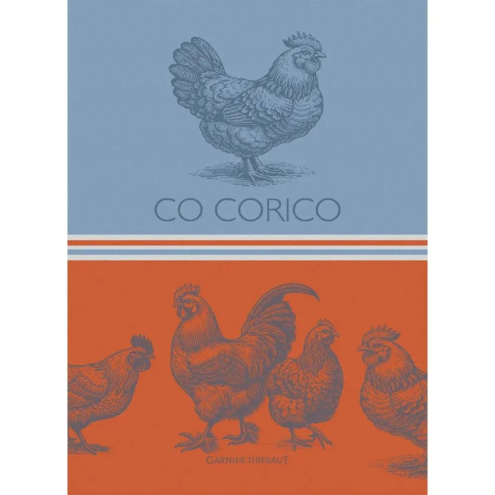 Garnier Thiebaut Co Corico Tango Kitchen Towel