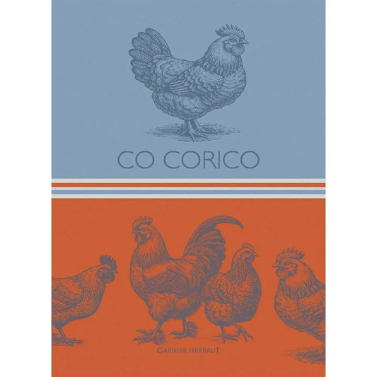 Garnier Thiebaut Co Corico Tango Kitchen Towel