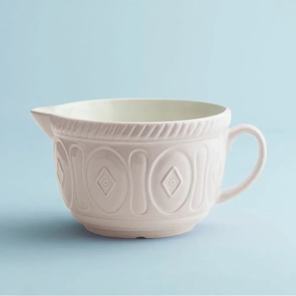 Mason Cash Color Mix 2 Qt Batter Bowl | Cream - Marcel’s Culinary Experience