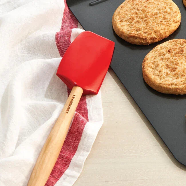 Le Creuset Craft Series Medium Spatula Cerise - Marcel’s Culinary Experience