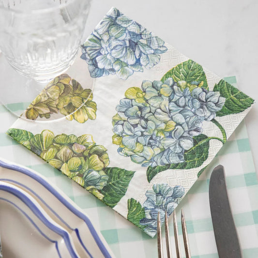 Hester & Cook Hydrangea Cocktail Napkins - Marcel’s Culinary Experience