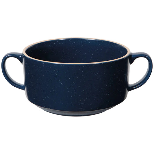 Navy Blue Soup Bowl