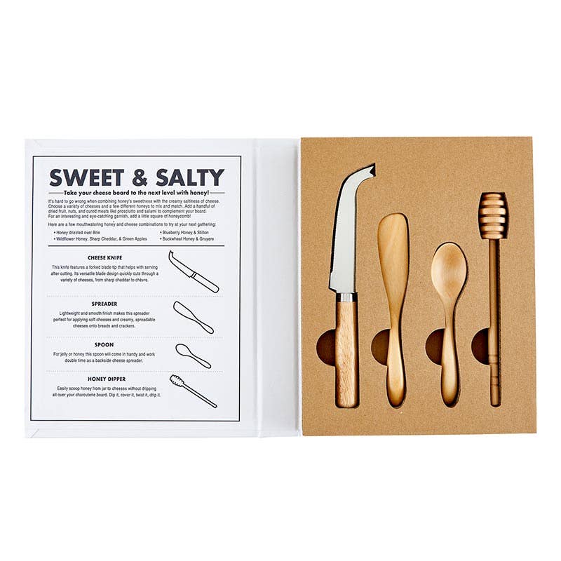 Bee's Knees Cheese & Honey Book Box Set