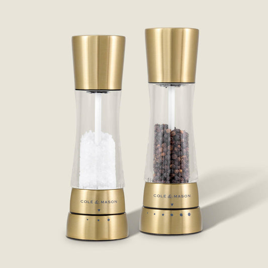 Cole & Mason Derwent Gold Salt & Pepper Mill