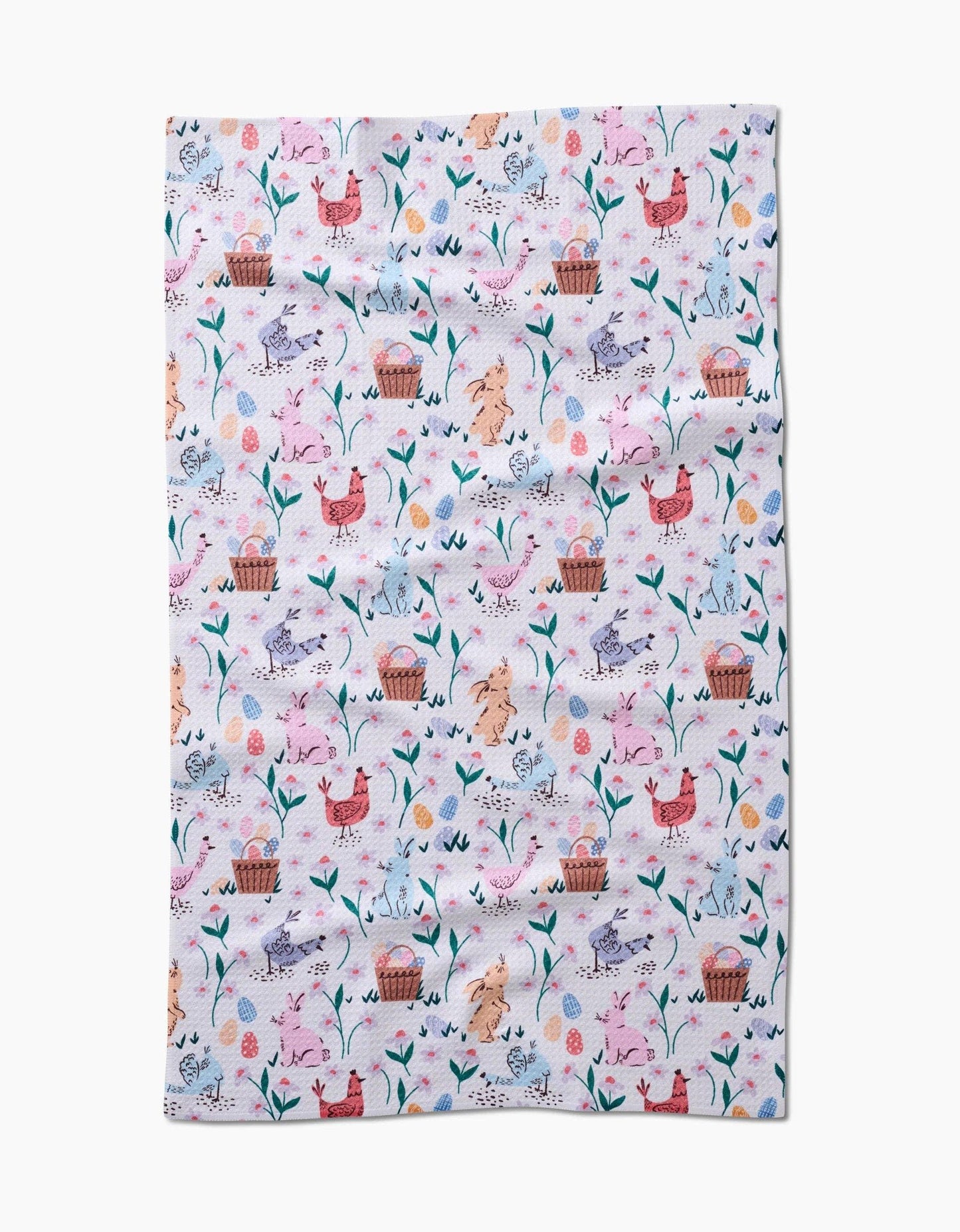 Geometry Spring Bunnies Tea Towel - Marcel’s Culinary Experience