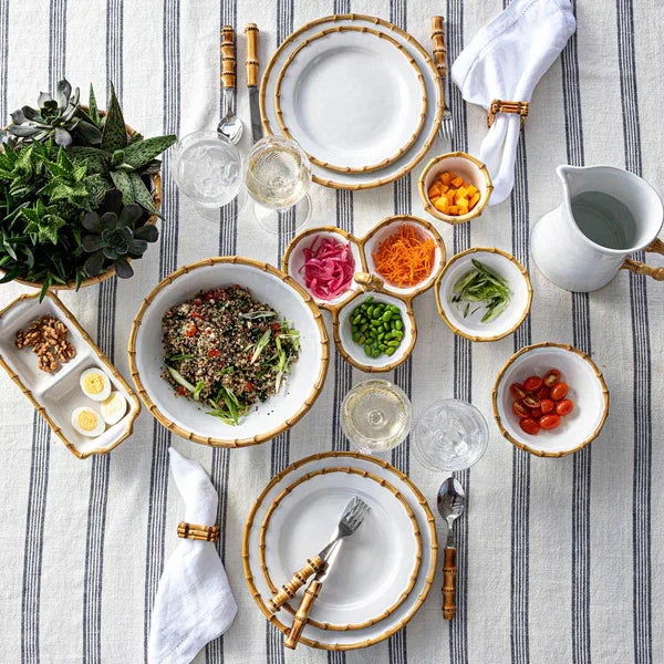 Juliska Bamboo 11" Serving Bowl - Natural - Marcel’s Culinary Experience