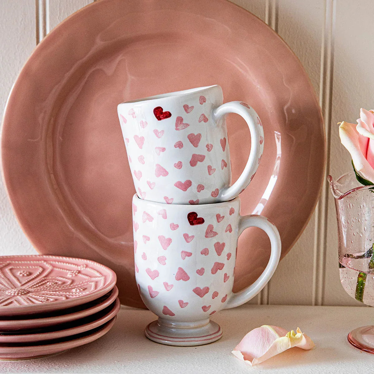 Juliska Love You More Mug - Pink