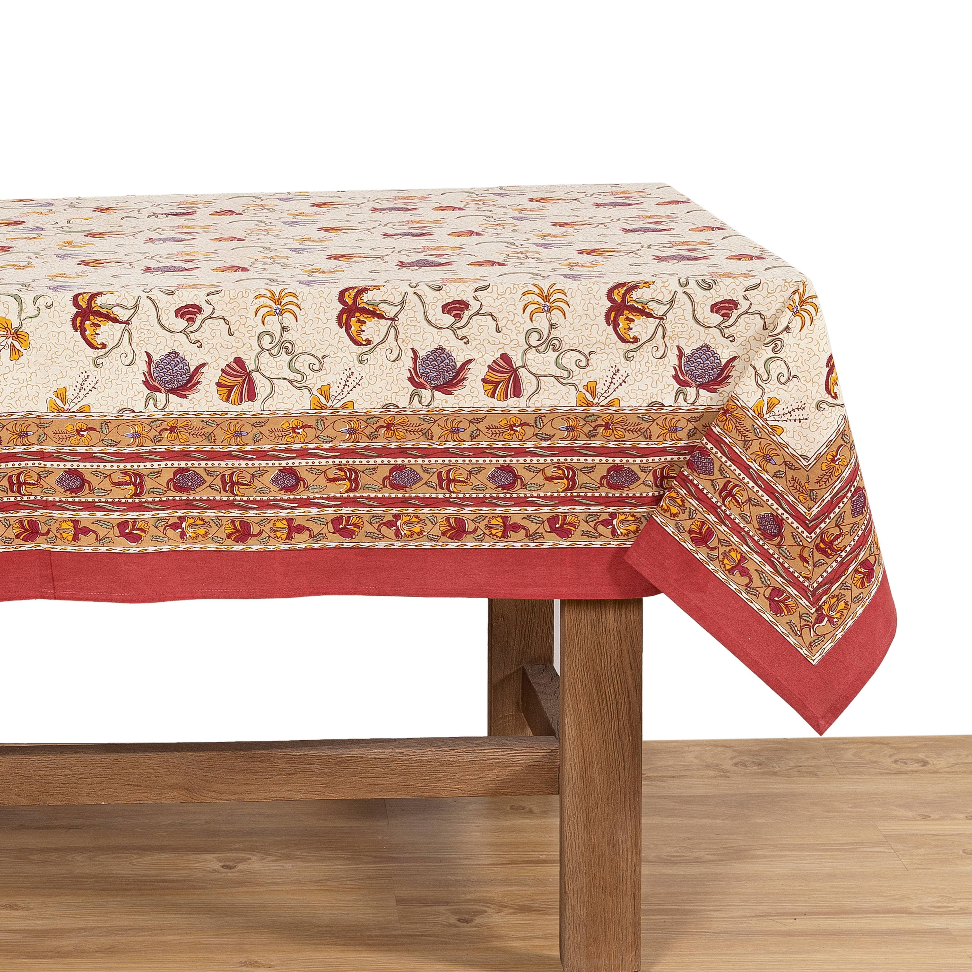 Couleur Nature Fleur des Indes Tablecloth - Thumbnail 5