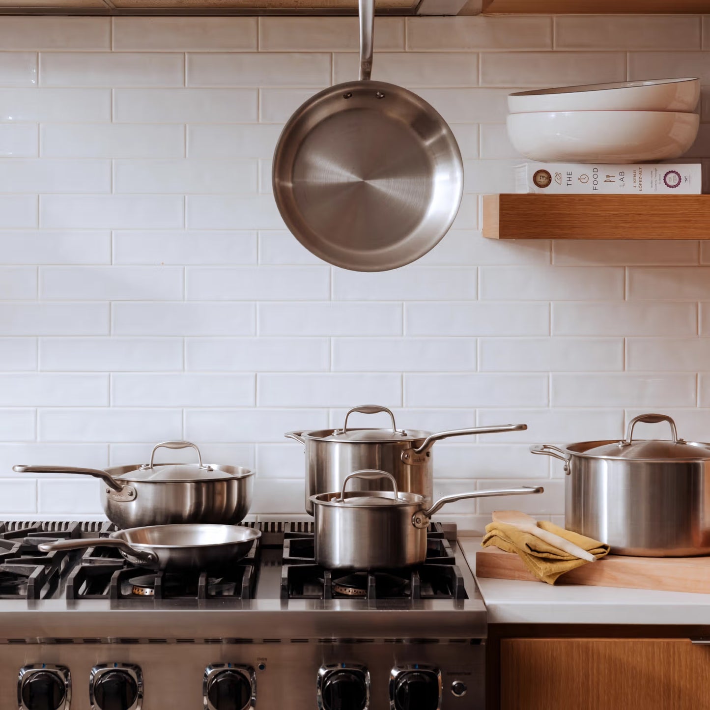 Made In 10-Piece Stainless Clad Set